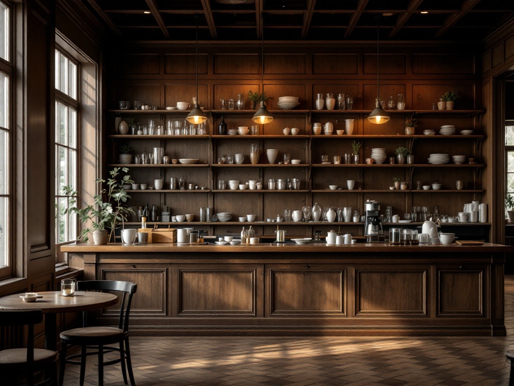 Sfeerbeeld: restaurant- of café-interieur